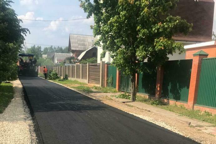 укладка асфальта, асфальтирование дорог в Солнечногорском районе